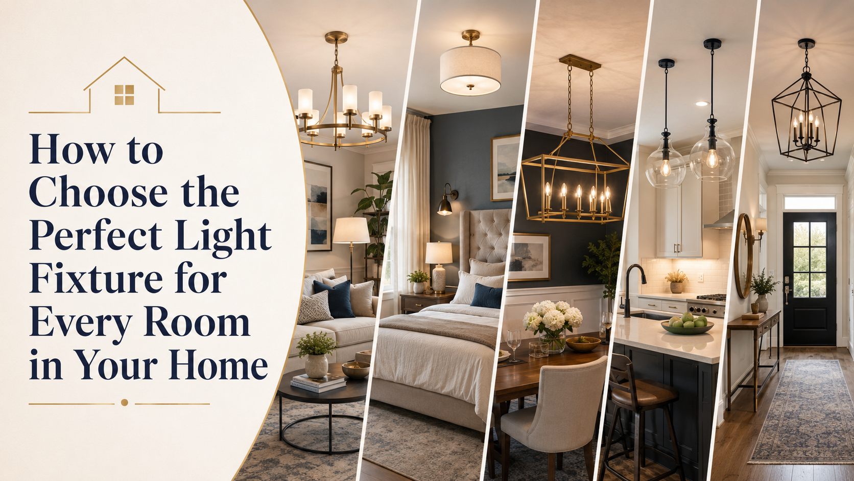 How to Choose the Perfect Light Fixture for Every Room in Your Home